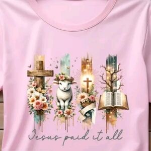 Pink Graphic Kids Shirt